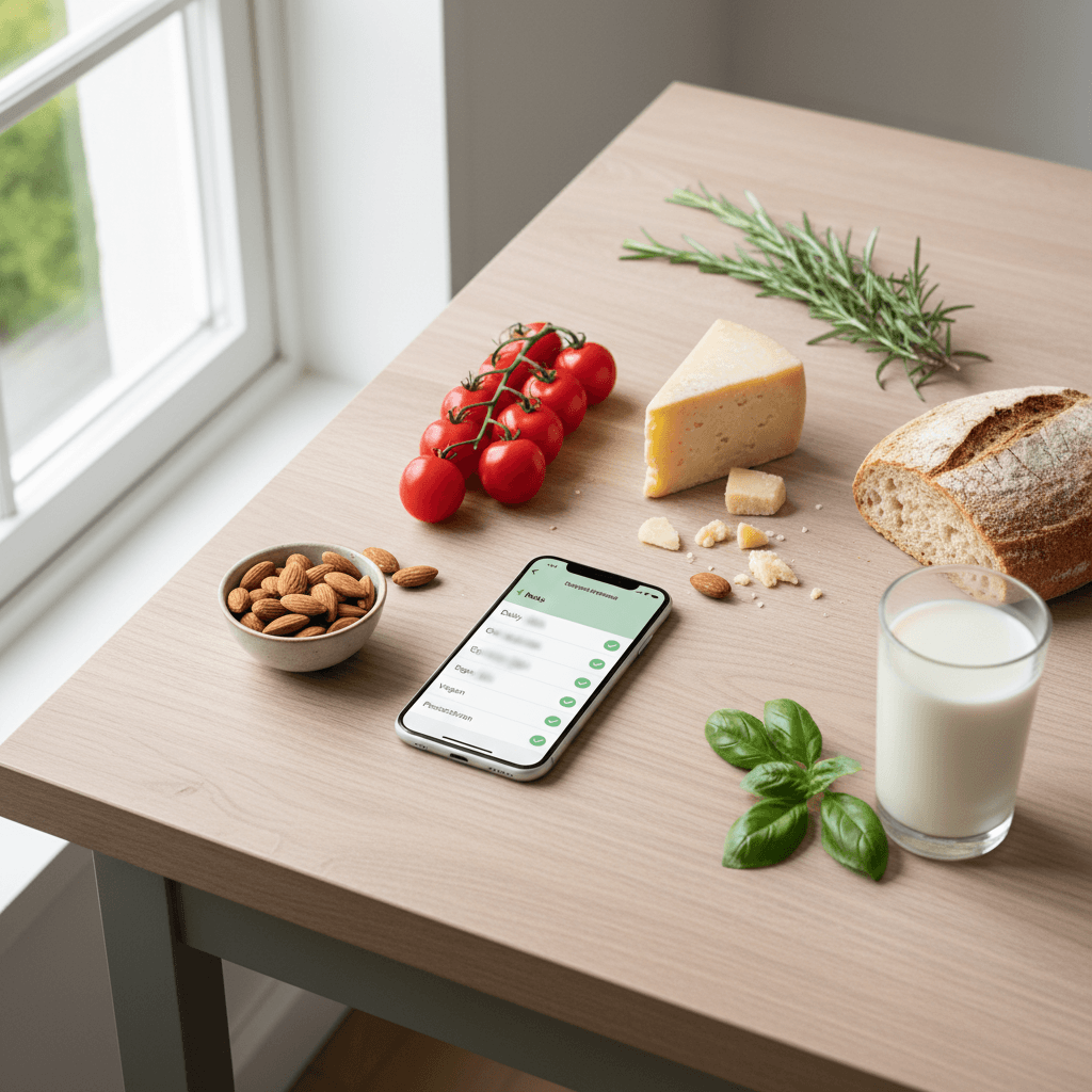 Hoe voeg je allergenen en dieetwensen toe in de app?
